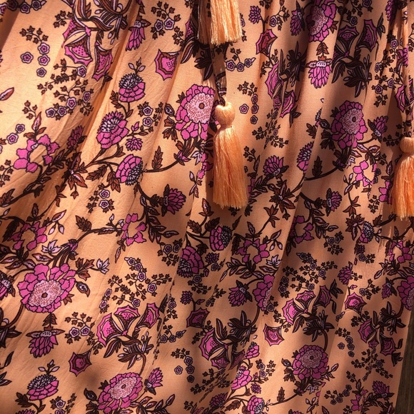 Tanah Folk Lillian Dress in Persia M/L - Picture 6 of 11